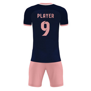 Tenues de football pour jeunes à séchage rapide fabriquées en usine, uniformes de football personnalisables par sublimation, qualité OEM pour logo d'équipe de club, vêtements de football - Product Image 3