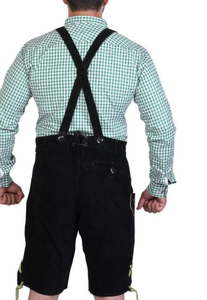 Oktoberfest en cuir de qualité supérieure Lederhosen traditionnel bavarois pour hommes - Product Image 5