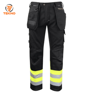 กางเกงเซฟตี้ทำงานหลายกระเป๋า2025กางเกงเซฟตี้กางเกงทำงานบุรุษชุดทำงานสะท้อนแสง Hi VIS - Product Image 1