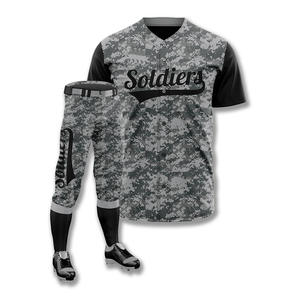 Uniformes de baseball de haute qualité de fabricant de matériel durable uniformes de baseball de sports de plein air - Product Image 3