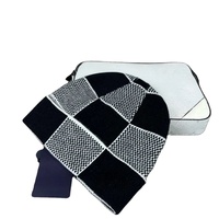 Gorro de Invierno Corto Gris Unisex, 100% Acrílico, Jacquard Común, Impresión Digital, Logotipo Personalizado, Viajes, Casual, Esquí al Aire Libre