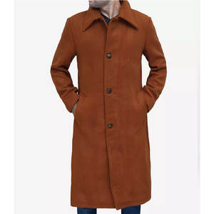 <b>Men</b> <b>Long</b> <b>Coat</b> Warm Thick <b>Winter</b> Overcoat <b>Men</b> <b>Long</b> <b>Coat</b> Stylish Office <b>Winter</b> Outerwear <b>Men</b> <b>Long</b> <b>Coat</b> - Product Image 1