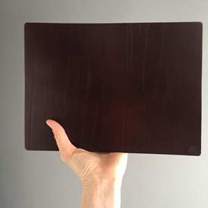 Waterproof Eco-Friendly Luxury Genuine Leather <b>Place</b> <b>Mat</b> for Restaurant Dining Table Durable Heat Resistant Non Slip Washable - Product Image 1