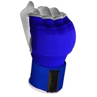 Bandages de boxe rouges personnalisés de haute qualité avec impression de logo, bandages rapides pour les mains, gants intérieurs en gel, design personnalisé unisexe pour l'entraînement MMA