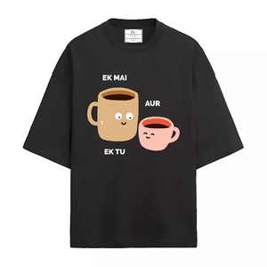 เสื้อยืดผ้าฝ้าย100% ปักลาย Chenille สำหรับผู้ชายเสื้อยืดลำลองพิมพ์ลายนูนขนาดพลัสไซส์ออกแบบได้ตามต้องการ - Product Image 6