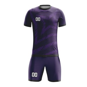 Uniforme de Fútbol Personalizado por Sublimación, Poliéster Transpirable de Secado Rápido, Conjunto de Camisetas de Fútbol con Logotipo - Product Image 5