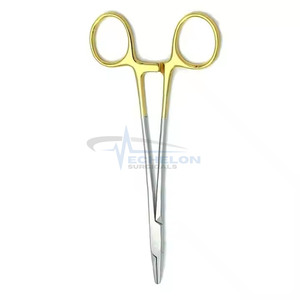 Health Bay Instruments, fórceps de acero inoxidable de 7 pulgadas, soporte Manual de aguja cruzada, juego de instrumentos quirúrgicos de carburo de tungsteno MOL - Product Image 4