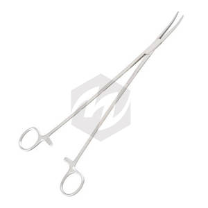 Pinzas manuales para minar las arterias de 11 pulgadas con mordazas dentadas de 45mm Abrazadera quirúrgica dental veterinaria Estándar DE SEGURIDAD MOL - Product Image 2
