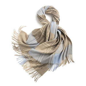 Egant style with Large Size Luxury Super Soft Winter Style Plaid Cashmere Wool <b>Shawl</b> - Product Image 4