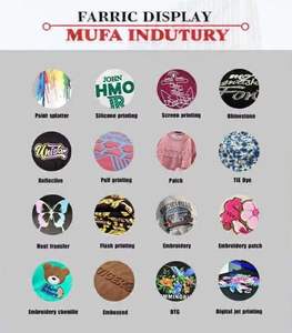 เสื้อฮู้ดแบบรูดซิปแขนยาวผ้าฝ้าย100% พลอยเทียมมีฮู้ดพิมพ์ลายหน้าจอดิจิตอล - Product Image 6