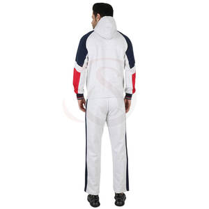 Conjunto Deportivo de Invierno para Hombre, 100% Algodón, Transpirable y Ligero, con Logotipo Personalizado, Cierre con Cordón, Bolsillos Laterales, Sudadera de 2 Piezas - Product Image 2