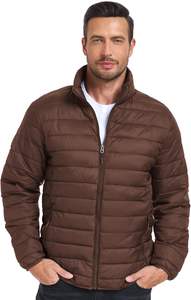 2025 Men Puffer Down <b>Jacket</b> <b>Packable</b> Lightweight Winter <b>Jackets</b> Coats Outdoor Waterproof Insulated <b>Jackets</b> - Product Image 2