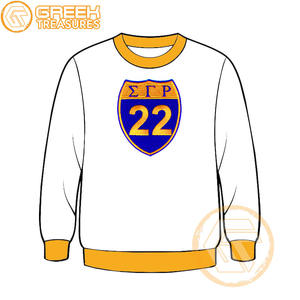 Sudadera de lana de algodón Sigma Gamma Rho personalizada de alta calidad, Jersey bordado, chaqueta para mujer, ropa griega, estilo de hermandad - Product Image 2
