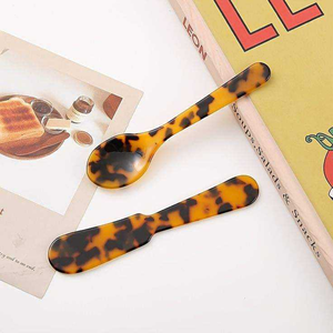 Most Popular Handmade Resin and Wood Salad Serving Spoon and <b>Fork</b> Set Hand-Operated Kitchen Tools Perfect for Dining - Product Image 3