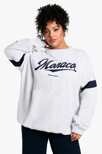 Sweat-shirt d'hiver surdimensionné à col rond personnalisé pour femmes pull en polaire lourde respirant séchage rapide doublé confortable rue - Product Image 4