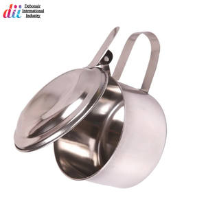 Debonairii-taza de esputo de acero inoxidable de alta resistencia, vaso con cubierta, Gallipot y esputo - Product Image 2