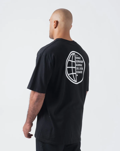เสื้อยืดผู้ชายผ้าแคนวาสแขนสั้นคอตตอน/ใยไม้ไผ่200/220กรัมระบายอากาศได้ดี2025ล่าสุด - Product Image 3
