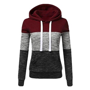 Sudadera con Logo personalizado para mujer, ropa de gran tamaño con cuello redondo, bordado, 100 algodón, OEM, 2022 - Product Image 2