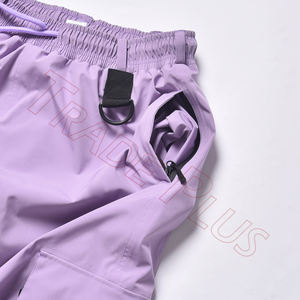 Pantalón de esquí profesional para exteriores, ropa de calle, múltiples bolsillos, pantalones Cargo con cordón para hombre, pantalones de nieve holgados con ventilación - Product Image 4