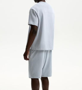 Conjunto deportivo de verano de alta calidad para hombre, camiseta y pantalones cortos, transpirable, informal, conjunto deportivo de 2 piezas para hombre. - Product Image 2