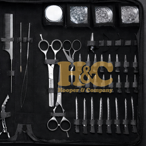 Kit Profesional de Pinzas para Extensiones de Cabello - Acero Inoxidable de Grado Quirúrgico para Uso Comercial, Función Micro Bread, Incluye Tijeras y Pinzas - Product Image 4