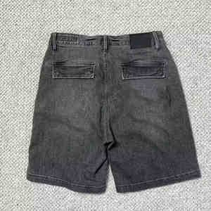 Nouveaux shorts en jean tricoté droits pour hommes, élégants, été, 100% coton, respirants, écologiques, séchage rapide, légers, décontractés - Product Image 2