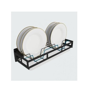 Attractive design <b>plate</b> holder great quality metal <b>plate</b> <b>stand</b> for kitchenware dish storage dying rack at affordable price - Product Image 1