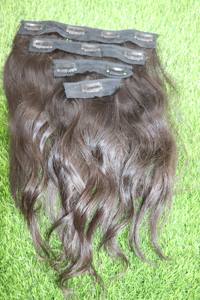 Meilleur prix 30 pouces vague naturelle indienne vierge Remy Extensions de cheveux doux sain étiré longueur achat en ligne en Inde - Product Image 4