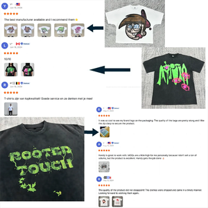 Tùy Chỉnh Quá Khổ Thời Trang Dạo Phố T-Shirt 100% Cotton Pháp Terry Boxy Phù Hợp Với In Thoáng Khí Thân Thiện Với Môi Người Đàn Ông - Product Image 5