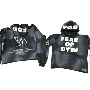 เสื้อฮู้ดเทอร์มอลยูนิเซ็กส์2ชิ้นมีซิปผ้าฝ้ายเสื้อฮู้ดกำหนดรูปแบบสตรีทแวร์ผ้าโพลีเอสเตอร์เสื้อกันลม - Product Image 1