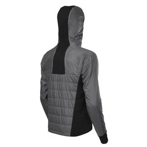 Vestes d'hiver en duvet bomber noires à capuche de haute qualité en gros personnalisées pour hommes, taille plus, style streetwear, imperméables - Product Image 4