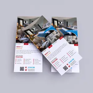 Verhoog Uw Merk Met Premium Flyers A4 A5 A6 Maten, Op Maat Gemaakte Zakelijke Promo Brochures Voor Gerichte Bedrijfsadvertenties