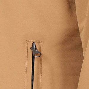 Chaqueta bomber de poliéster 100% para hombre con cuello levantado para suministro al por mayor de invierno - Product Image 6