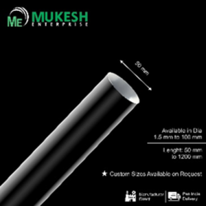 Barre en acrylique coulé transparente de qualité supérieure 50 mm, diffuseur d'éclairage en PMMA massif, pour signalétique d'exposition, affichage, fabrication industrielle, Mukesh - Product Image 5