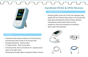 Veteriner SPO2 <span class=keywords><strong>Tester</strong></span> darbe Oxi metre monitör hayvan Pet köpek kedi kan oksijen darbe testi Oxi metre Vet klinik ekipmanları - Product Image 4