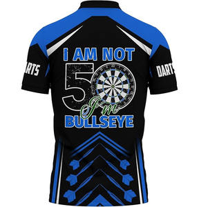 New Style Short Sleeve Quick Dry Men's <b>Dart</b> Jersey Custom Sublimated Training T Shirt Polo <b>Dart</b> Shirts - Product Image 6