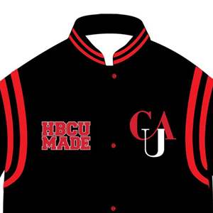 Clark Atlanta University Varsity Jacket Panthers Logo 1865 1988 Tribute HBCU Made Custom Collegiate Apparel Unisex Bulk Winter - Product Image 2