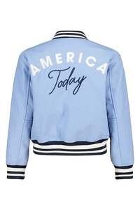 Chaqueta universitaria de moda de invierno de calidad superior al por mayor 2025 para mujer con cremallera de dos bolsillos delanteros y estilo de botón - Product Image 6