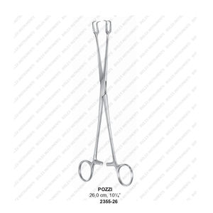 Fórceps Museux Tenaculum de acero inoxidable, instrumento uterino de ginecología, precio al por mayor, fórceps Schroeder Tenaculum - Product Image 2