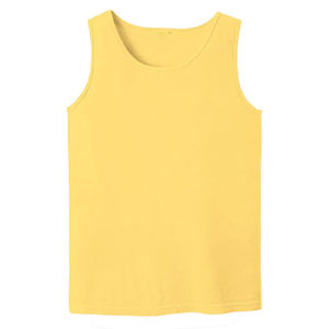 Camisetas sin mangas para hombre con etiqueta privada, gimnasio, algodón sin mangas, colores sólidos, tela de la mejor calidad, chaleco de ejercicio para hombre con estilo deportivo - Product Image 2