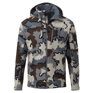 Nouvel arrivage de vestes de chasse camouflage d'extérieur imperméables et coupe-vent d'hiver à coque souple pour hommes grande taille uniforme tactique camouflage - Product Image 1