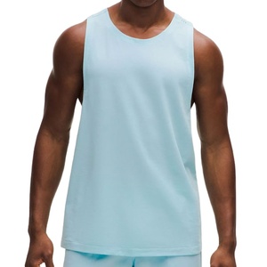 Custom Color Factory Price Loose Design Quick Dry Sleeveless <b>Stringer</b> Longline Jersey Vintage Quick Dry Cotton Tank Top Men's - Product Image 1