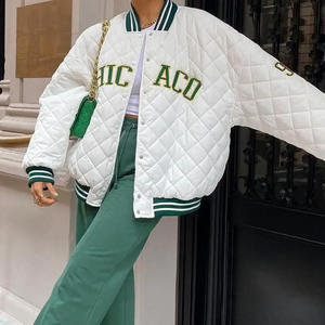 Premium Coated Winter Varsity Jacket Custom Detail Stylish <b>Warm</b> Durable College Team Outerwear Modern Fashion <b>Waterproof</b> - Product Image 1