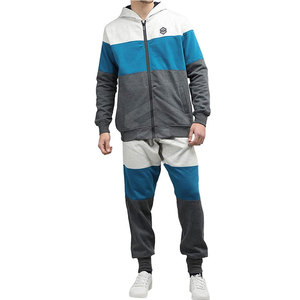 Conjunto Deportivo Informal con Capucha para Hombre, Ligero y Cómodo para Invierno, con Cremallera Completa - Product Image 1