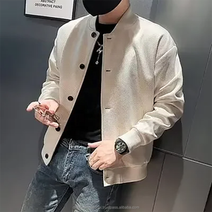 Casual High-end Feel <b>Baseball</b> <b>Jacket</b> for <b>Men</b> Autumn Casual Clothing Loose Fit Trendy Brand <b>Men's</b> Autumn Collection Top trendy - Product Image 4