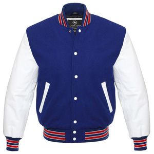 Veste en laine personnalisée de haute qualité pour hommes col montant et capuche Letterman Design brodé CollegeBaseballjacket pour hommes - Product Image 6