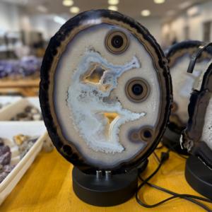 Lámparas especiales de ágata Elegantes Otros productos artesanales de cristal - Product Image 1