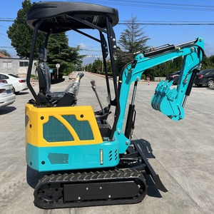 Mini-excavatrice de 1,5 T avec flèche pivotante et chenilles rétractables, moteur et boîte de vitesses Cummins, capacité de 1500 kg - Product Image 1