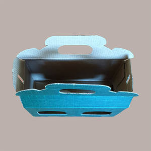 10 Uds. Caja de cartón de seda verde materiales reciclados laminación brillante para 2 tarros de salsas y cremas 130x60H90mm - Product Image 6