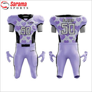 Azul al por mayor personalizado mejor equipo de fútbol americano uniforme en Bulklor fútbol americano Jersey práctica, - Product Image 3